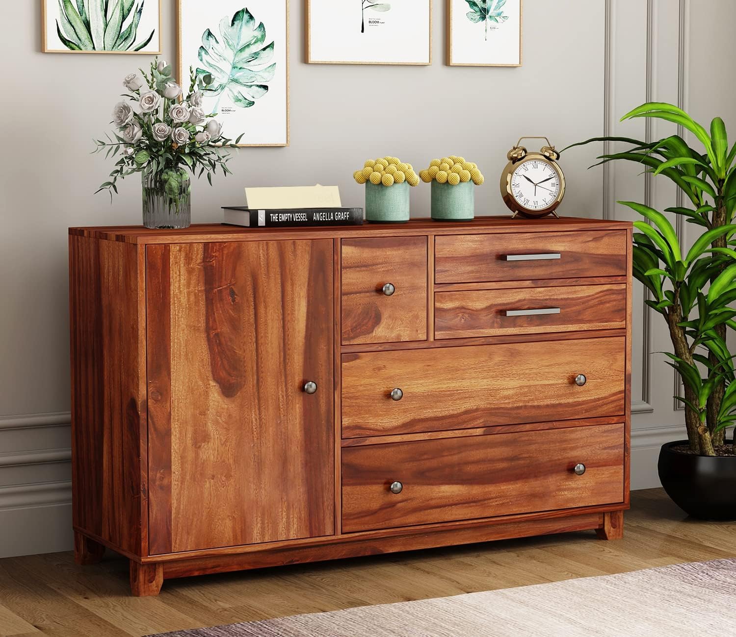 Solid Wood Chest Drawer
